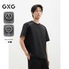 GXG Men's 2025 Summer Colorblock Round Neck T-Shirt