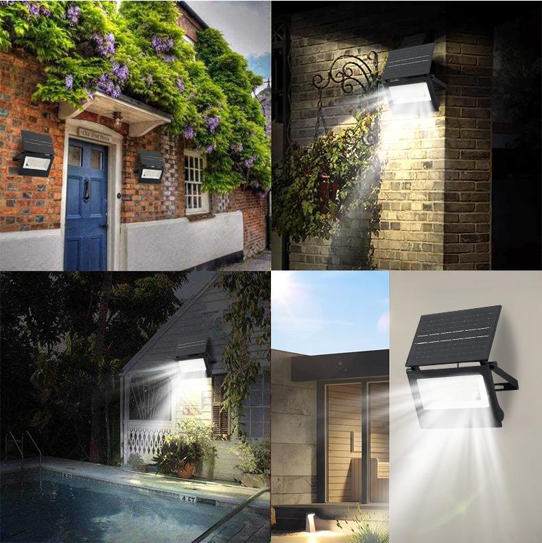 Foldable Cross-Border Solar LED Garden Light with Human Body Induction