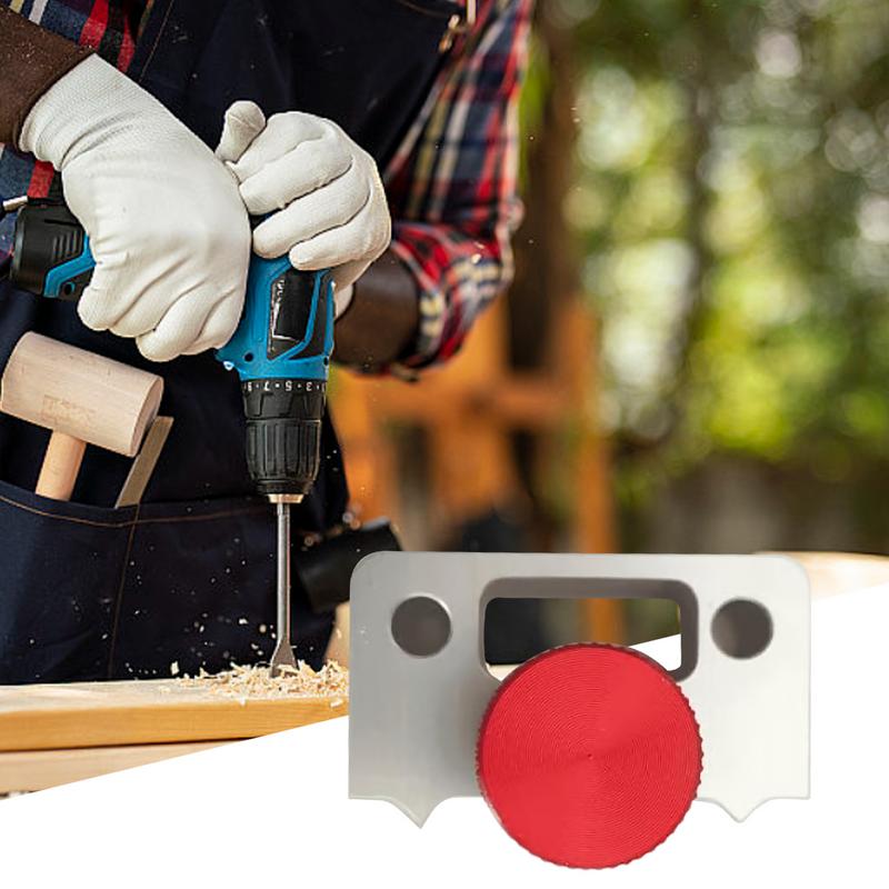 Woodworking Hole Locator Adjustable Alloy Heavy Duty Pocket Hole Jig Woodworking Doweling Locator For Factory Studio Furniture