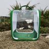 2026 360 Degree Fully Transparent Observation Insect Cage Portable Folding Butterfly Cage Feeding Insect Cage