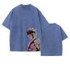 Asta Graphic T-shirt Vintage Washed Oversized T Shirt For Men Women Clothing Cotton Tops