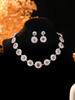 Necklace Earring Jewelry Set, Formal Necklace Set, Bridal Fashionable Jewelry Set