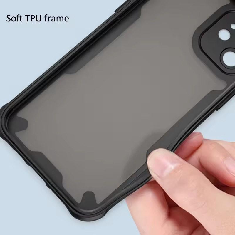 For Apple iPhone 16 15 14 13 12 11 Pro XS Max Plus Mini SE3 SE2 XR 7 8 Frosted Shockproof Lens Full Cover Case