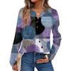Women's Floral Print Long Sleeve  Shirt Elegant Casual Tops Trendy Shirt Tops