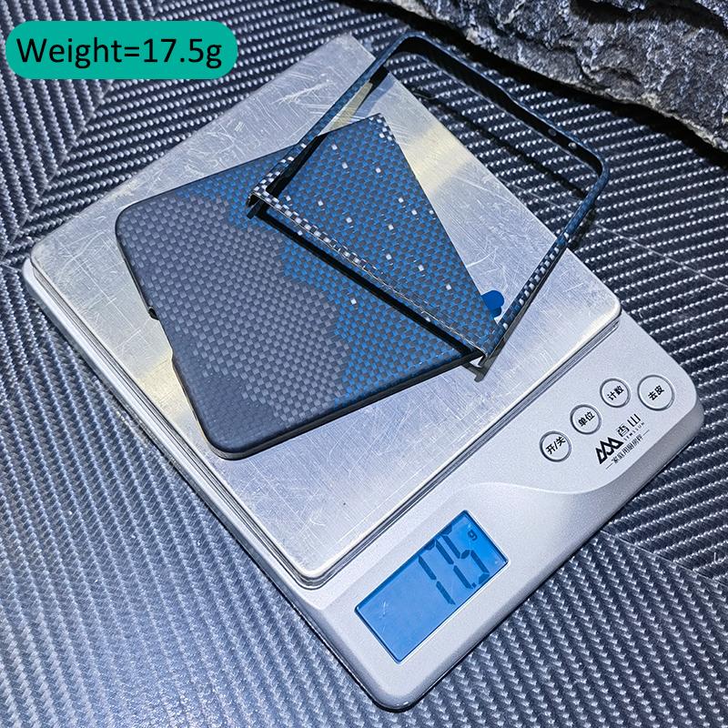 Magsafe Magnetic Magnets Carbon Fiber Aramid Phone Case for Samsung Galaxy Z Flip7 Wireless Charging Shockproof Protect Cover