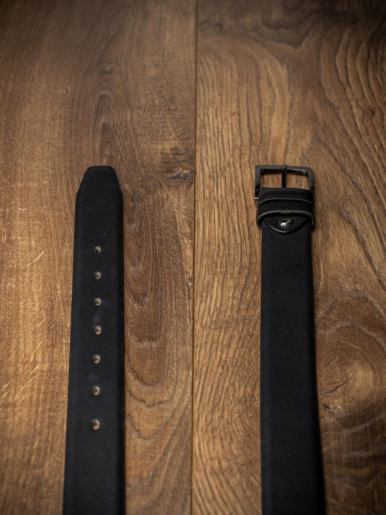 Men'S Leather Belt, Natural Leather, Exclusive