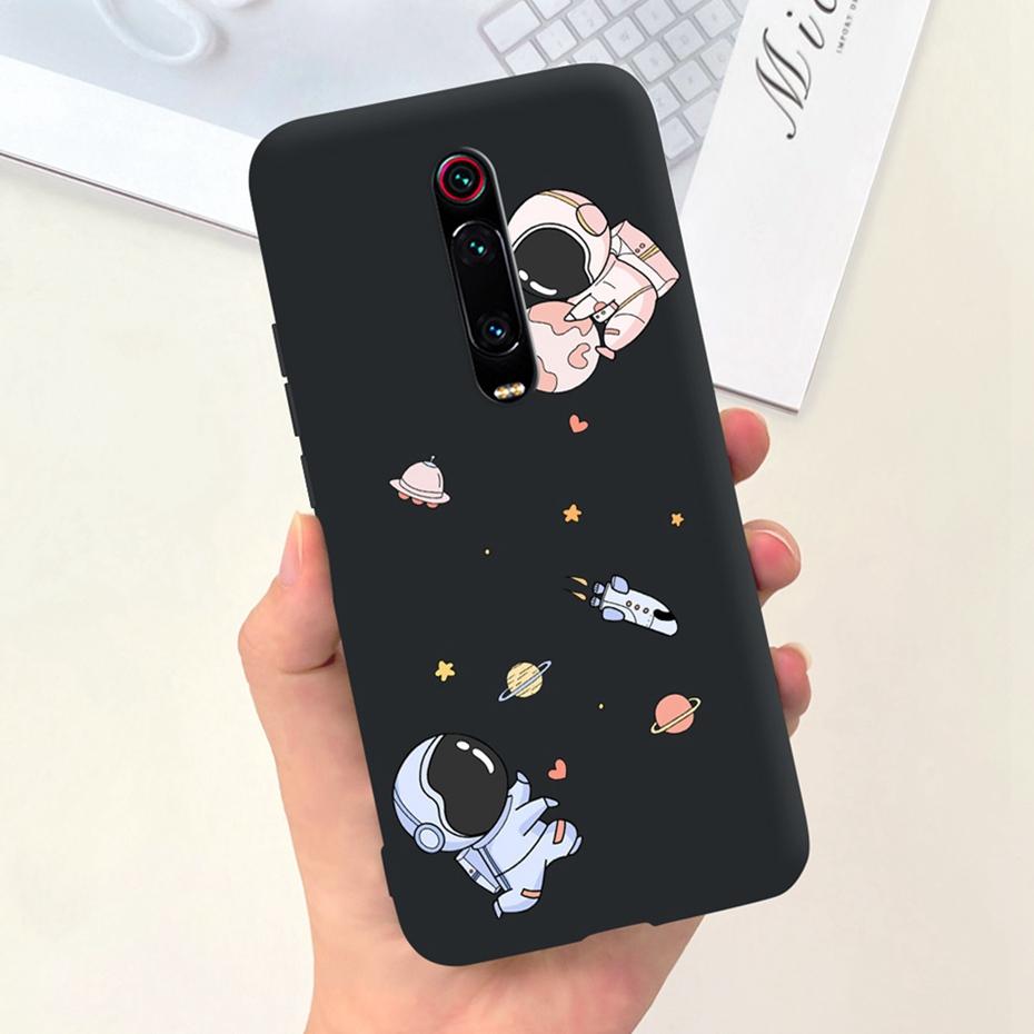 Kreslený obal pro Xiaomi Mi 9T Pro Mi9T Roztomilý barevný měkký silikonový zadní kryt pro Xiaomi Mi 9T 9 T 9TPro Pouzdra na telefon