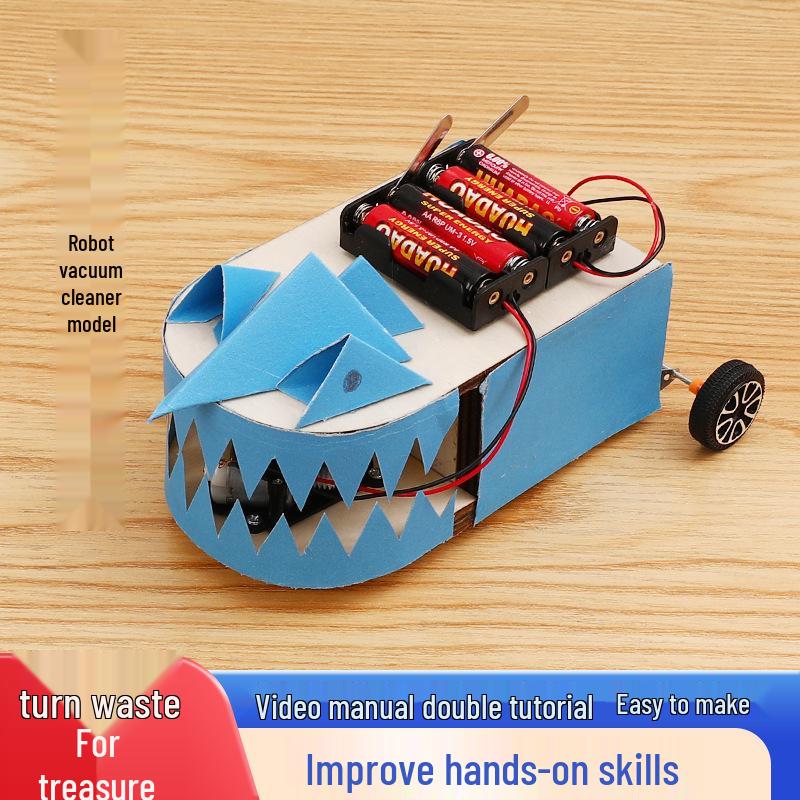 

DIY Science Experiment Kit for Primary Students: Handmade Sweeping Robot