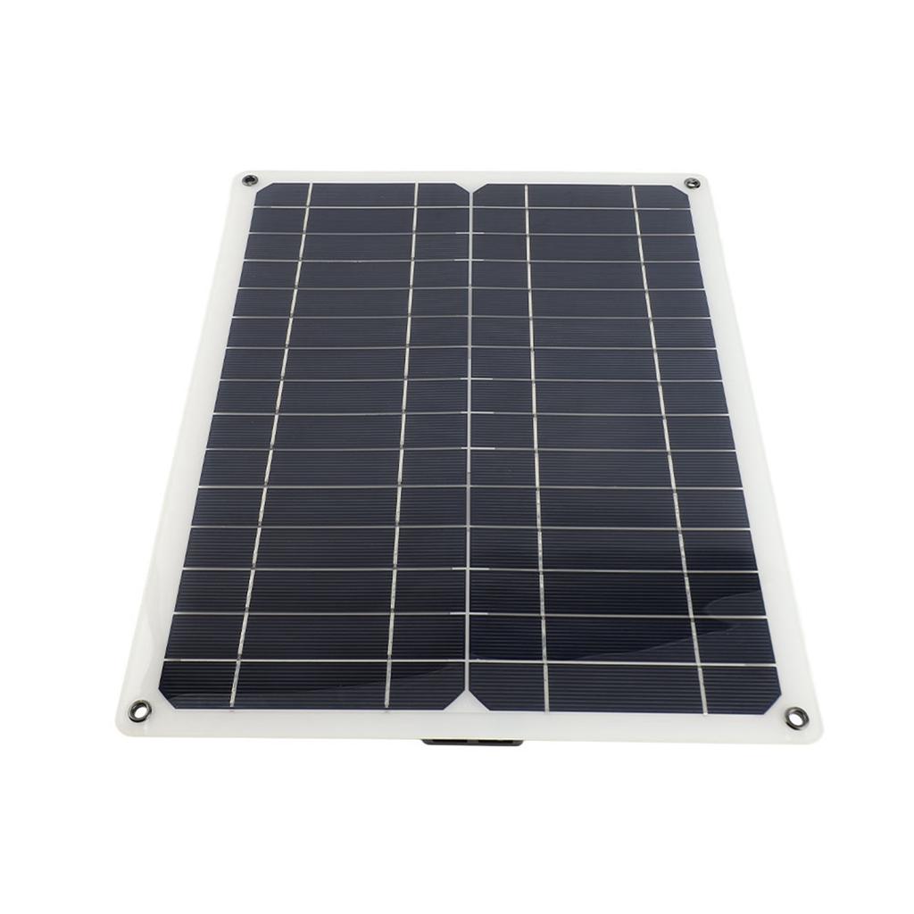 15W High Efficiency Outdoor Solar Panel Portable Mobile Power Charger 5V USB Output