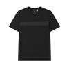 T Shirts Men's Jet Black BK Crew Neck Moderate Straight Fit F11M512101F-BK