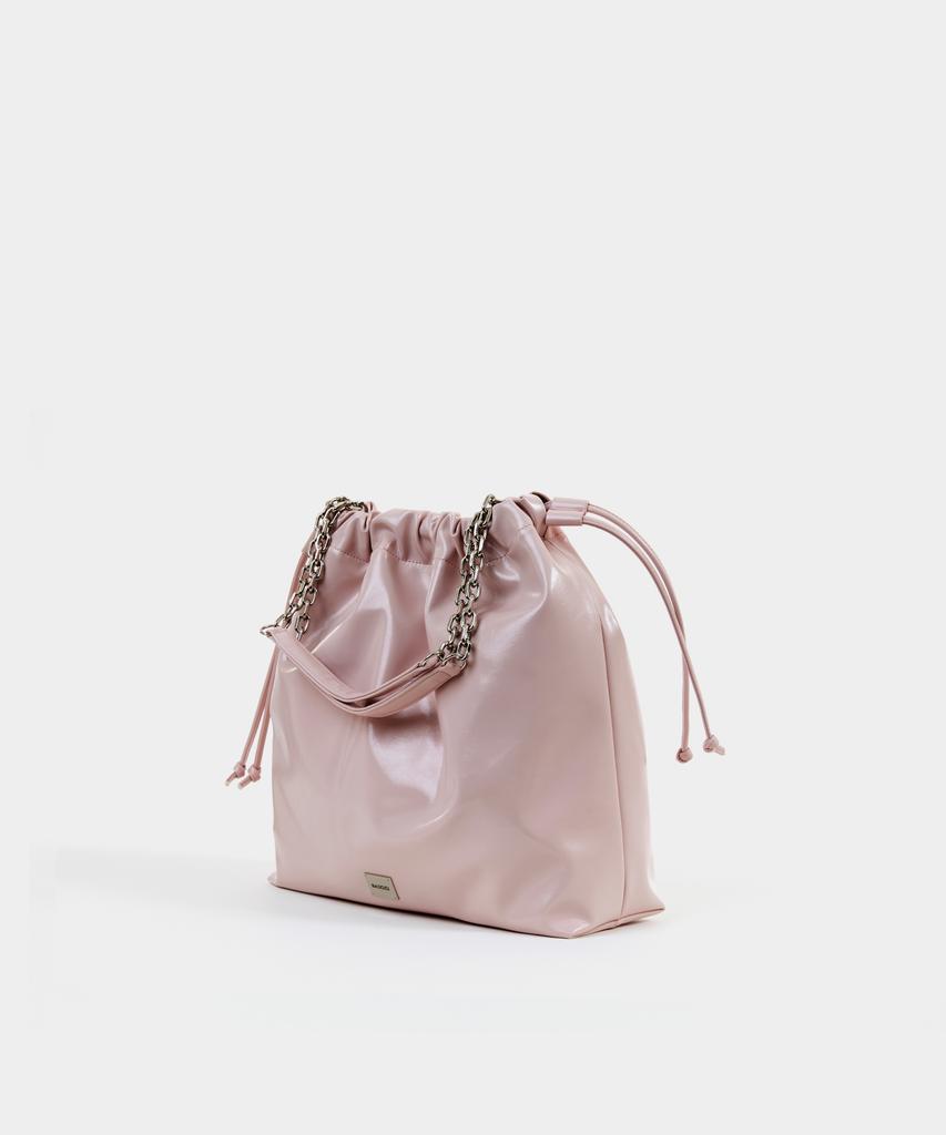 Badgigi Chain Trawstring Bag Pink
