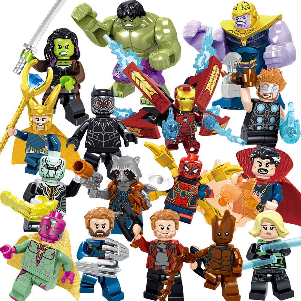 XL03 Compatible Building Blocks: 16 Figures Set - Creeper, Steve & Sword