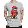 Super Sloth The Fastest Slowpoke Novelty Graphic 100 Cotton Tshirt Sloth Flash Tees Tops For Unisex