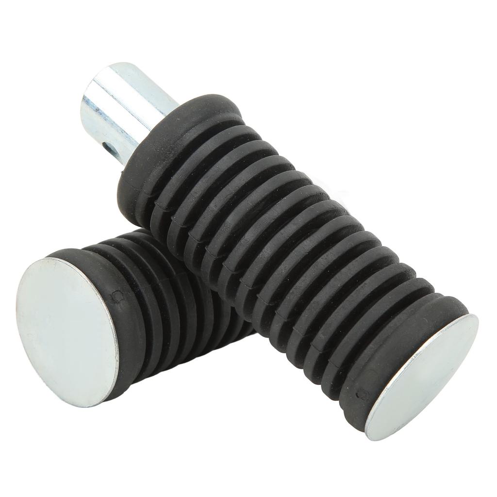 2pcs Footpegs Rubber Aluminum Alloy Foot Pedal Replacement for Baja MB165 MB200 Mini Bikes