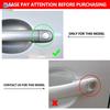 ABS Chrome / Carbon Fiber Texture Car-styling Exterior Door Handle Covers Trim For VW Golf 5 MK5 Rabbit 2005 2006 2007 2008 2009