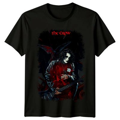 The Crow (1994) Movie Poster Inspired T-Shirt Retro 80s Tee