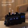 Aroma Diffuser with Timer 300ml Vintage Train Diffuser, Steam Locomotive Humidifier Remote & LED Unique Desk Accessories for Study Light, 2 Mist Modes