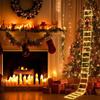 Christmas LED Santa Claus Climbing Ladder Light USB Plug 8 Flashing Modes Home Navidad Party Decoration Xmas Tree Wall Window