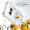 KEYSION Four-Corners Shockproof Transparent Case for Nothing Phone 2A Plus Soft TPU+PC Clear Phone Cover for Nothing Phone 2A