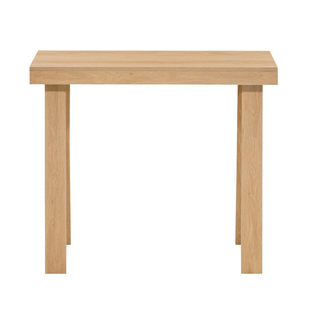 91,5 cm Konsolentisch, Moderner Schreibtisch hinter dem Sofa, Rechteckiger Holzeingangstisch, Schmaler Langer Sofatisch Akzentständer, Ideal für Flur, Schlafzimmer,
