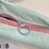 Ins Style Simple Fabric Pencil Case Bowknot Makeup Bag Large Capacity Storage Bag Stationery Pouch School Supplies Girls Gift