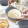 Food Grade Silicone Silicone Bread Basket Nonstick Surface Fermentation Container  Baking Tray