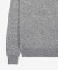 SAINT LAURENT Cashmere And Silk Round Neck Knit - Grey / 781570Y76Lz1403