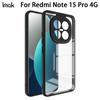 For Redmi Note 15 Pro 4G Global Phone Case IMAK Case UX-9A Series