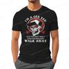Im A Gen Xer So If You Dont Want Your Feelings Hurt Walk Tshirt Short Sleeve Tees Funny Skull Gen X Shirt Unisexs Tshirts
