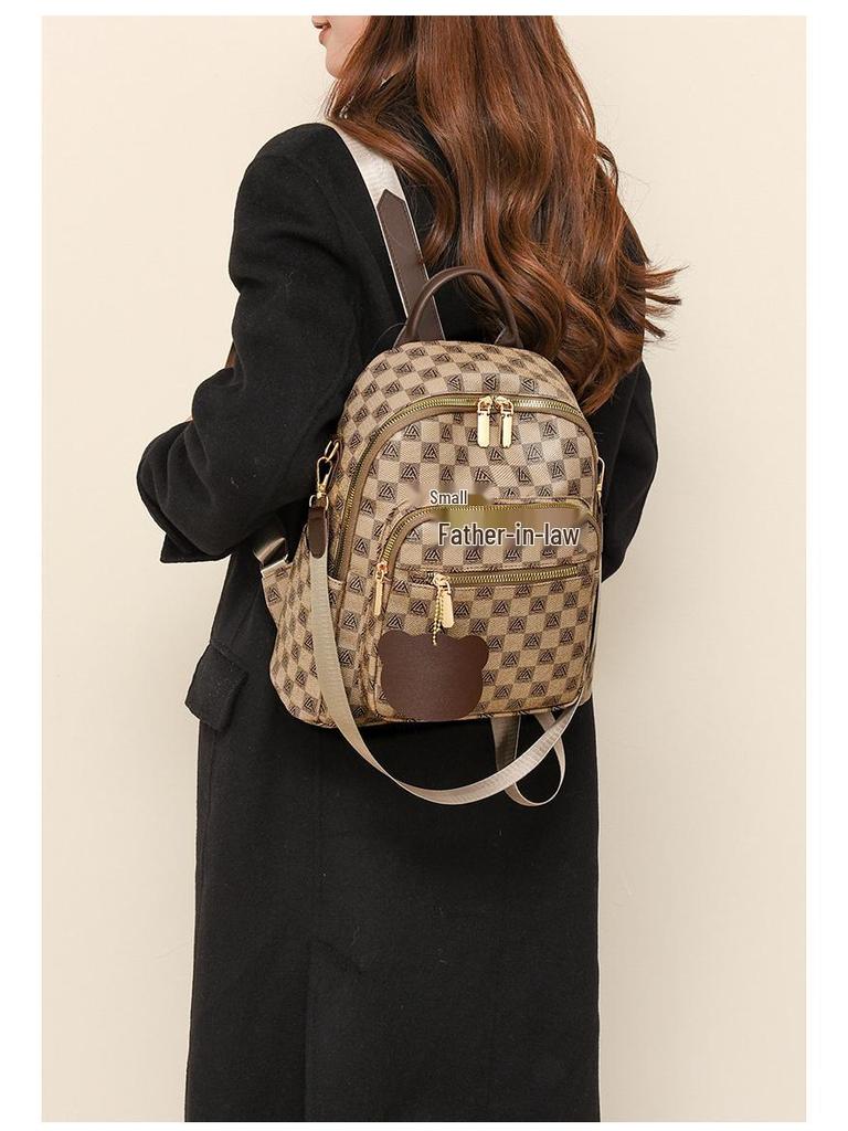 2025 Women's Multi-Function Backpack: Versatile, Casual, Large-Capacity Shoulder Bag for Commuting