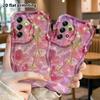 Phone Case: 2D Flat Samsung Galaxy A34 A35 S20 S22 S21 FE Plus Ultra Protective Case, Glass Cherry, Christmas Halloween Holiday Gift