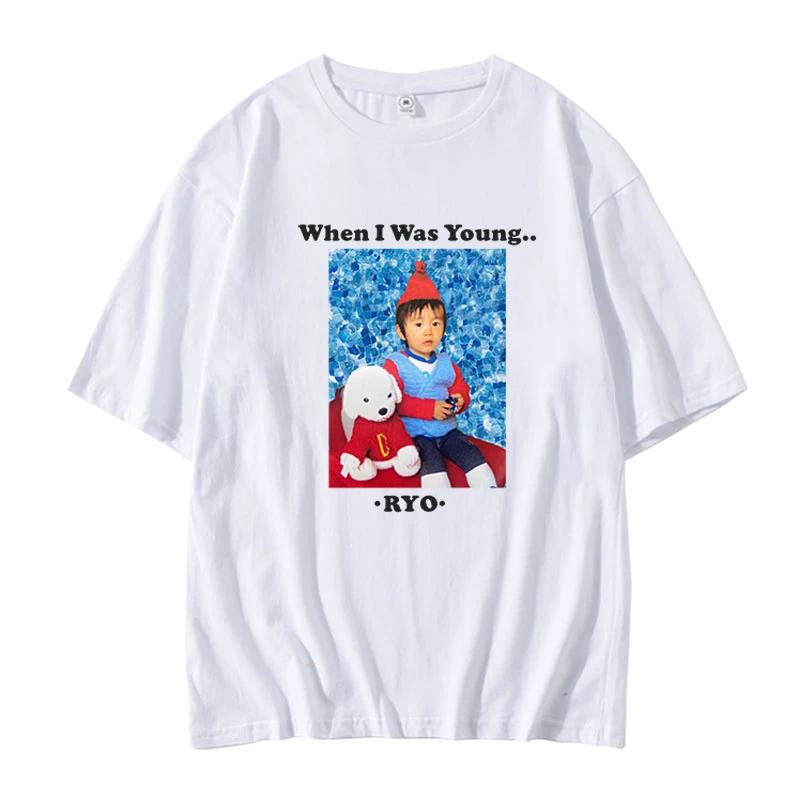 NCTWISH Concert When I Was Young with The Same Loose Summer Fashion Women T-shirt Short-sleeved Round Neck Clothes
