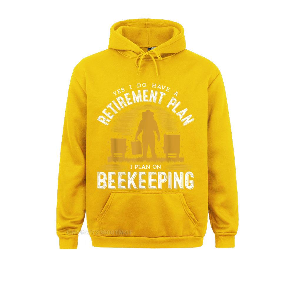 

Забавная новинка «Да, у меня есть пенсионный план», пчелиное пчеловодство, мед, новинка, толстовка с капюшоном, осенние толстовки с длинными рукавами для женщин, спортивная одежда на заказ XL