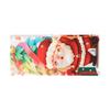 Plastic Christmas Tablecloth Disposable Bronzing Disposable Tablecloths Snowflake Pattern Snowman Design Table Cover