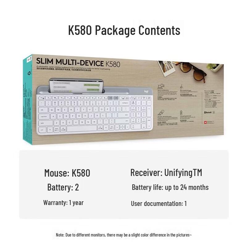 Logitech K580 Wireless Silent Keyboard