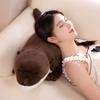 Brown Otter Plush Toy Cartoon Animal Stuffed Doll Kids Gift Bedroom Decoration