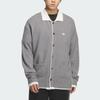 adidas Originals Solid Color Polo Neck Long Sleeve Sweater Men Sweater KS2907