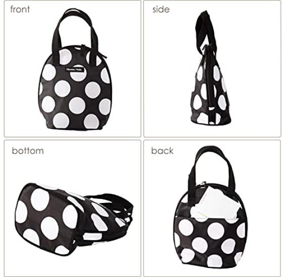 Hannah Hula Insulated Twin Mug Pouch Gingham Red