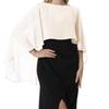 Elegant Women's Chiffon Shawl Dress - Summer Wedding Party Cover-up & Silk Pashmina Scarf