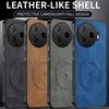Etui do Tecno Camon 30 Pro/Tecno Camon 30 4G 5G Proste Stylowe Magnetyczne Przyssawki Luksusowa Skóra PU Przyjazna dla Skóry Odporne na Upadki Pokrowiec