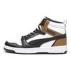 Puma Rebound V6 Comfortable Versatile High-Top Sneakers Unisex Sneakers Black Brown 392326-09