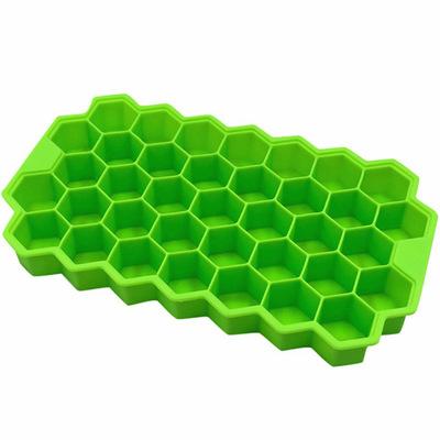 1pcs Honeycomb 37 Lattice Cube Tray Maker Without Lid DIY Ice Mold 2026