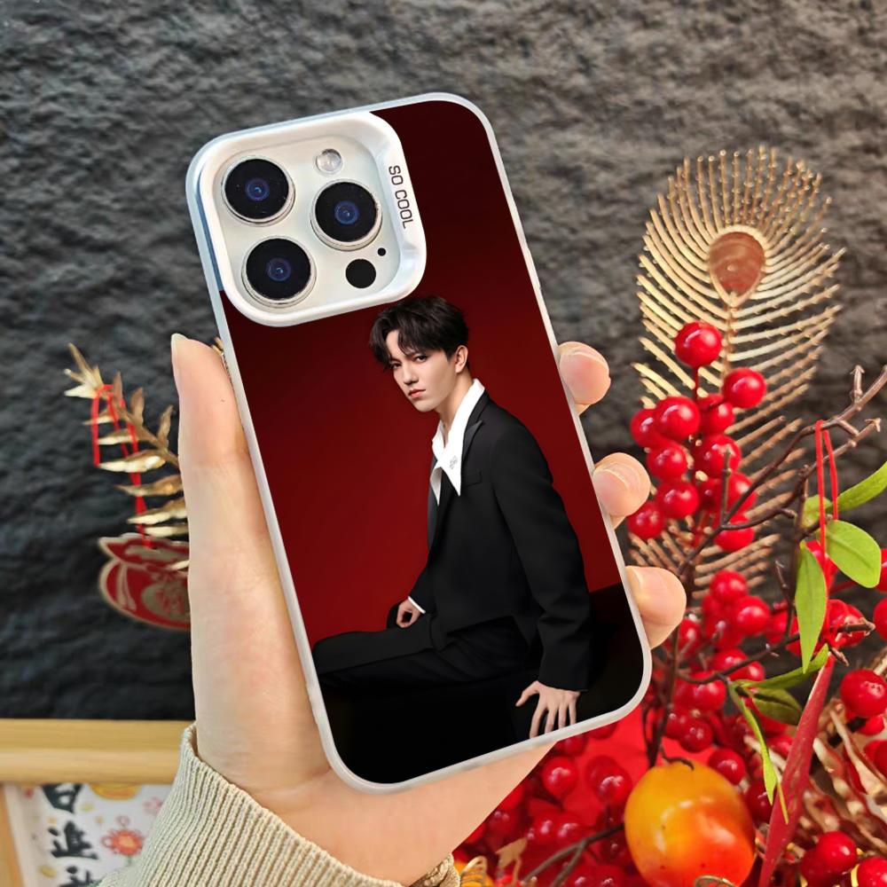D-Dimash Kudaibergen Singer Phone Case For Iphone 17 16 15 14 Pro Max Xr Air Plus Black Silver Hard Shell Cover