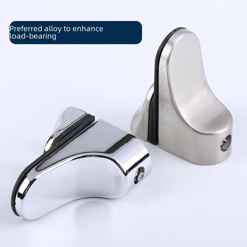 F-shaped Duckbill Glass Clamp for Bathroom/Kitchen 