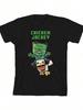 Ein Minecrafts Film Hühnerreiter Jugend Schwarz Rundhals Kurzarm T-Shirt