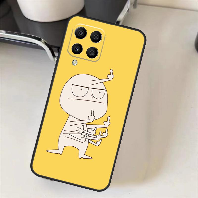 Funny Middle Finger Memes Case For Samsung Galaxy M16 M36 M56 M33 M53 M13 M12 M32 M52 M20 M15 M55 M31 M14 M35 M34 M54