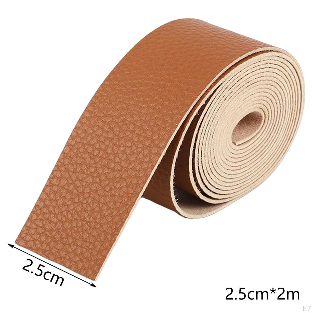 Artificial Leather Strap Strips Decorative Supplies " Wide 2 Belt Band for Purse Tooling