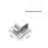XK001 Self-Adhesive Hole-Free Cable Clip Holder for Car & Network Organization