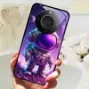 For Honor X9C Smart Case Cover Fashion Luxury Cool Animals Painted Fundas For Honor X9C Smart Tempered Glass Phone Back Shell