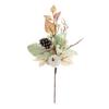 Faux Maple Leaves Autumn Themed Decoration Vibrant Artificial Maple Leaves Branches for Fall Decor Realistic Looking for Flower